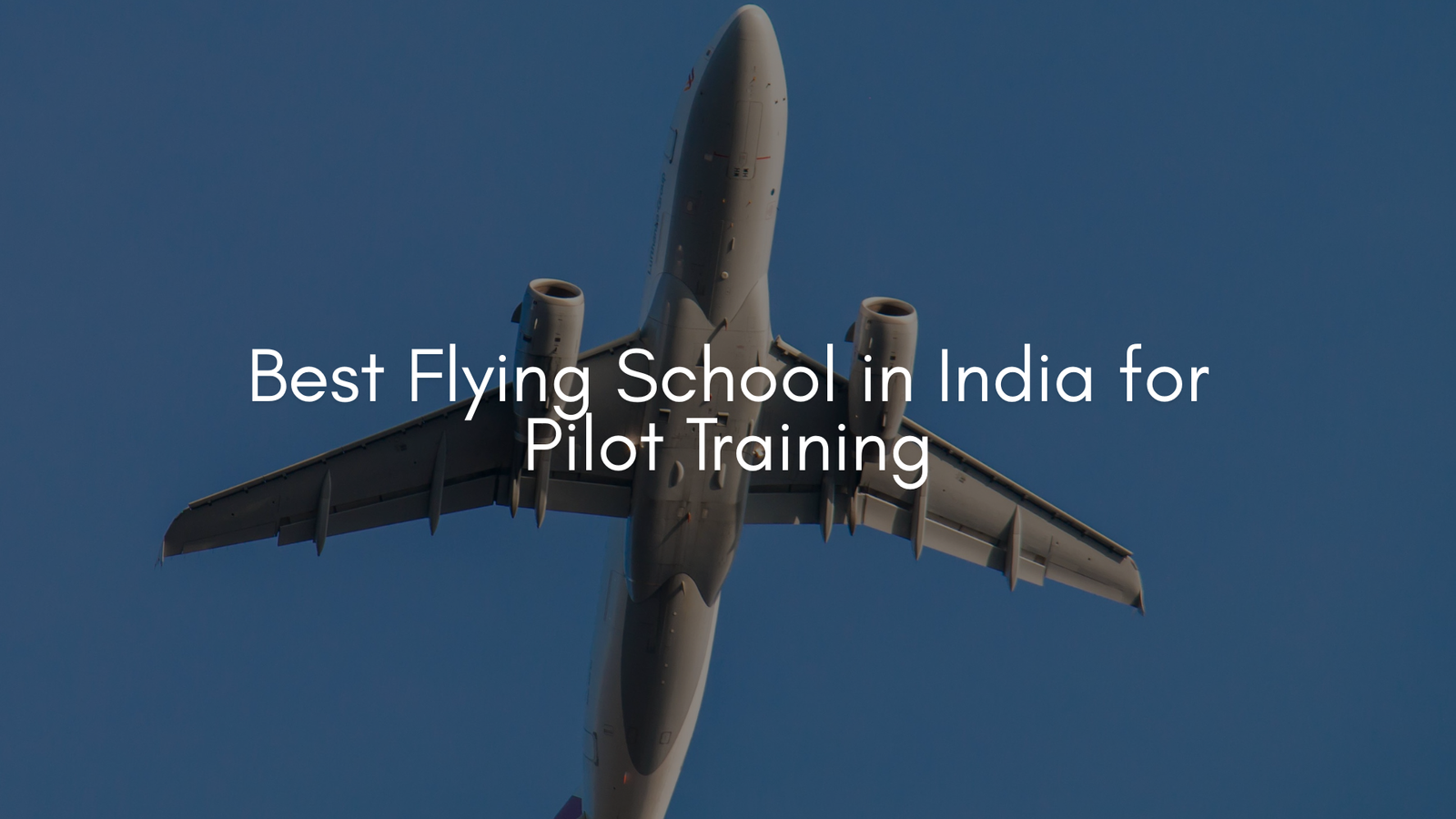 Best Flying School in India for Pilot Training