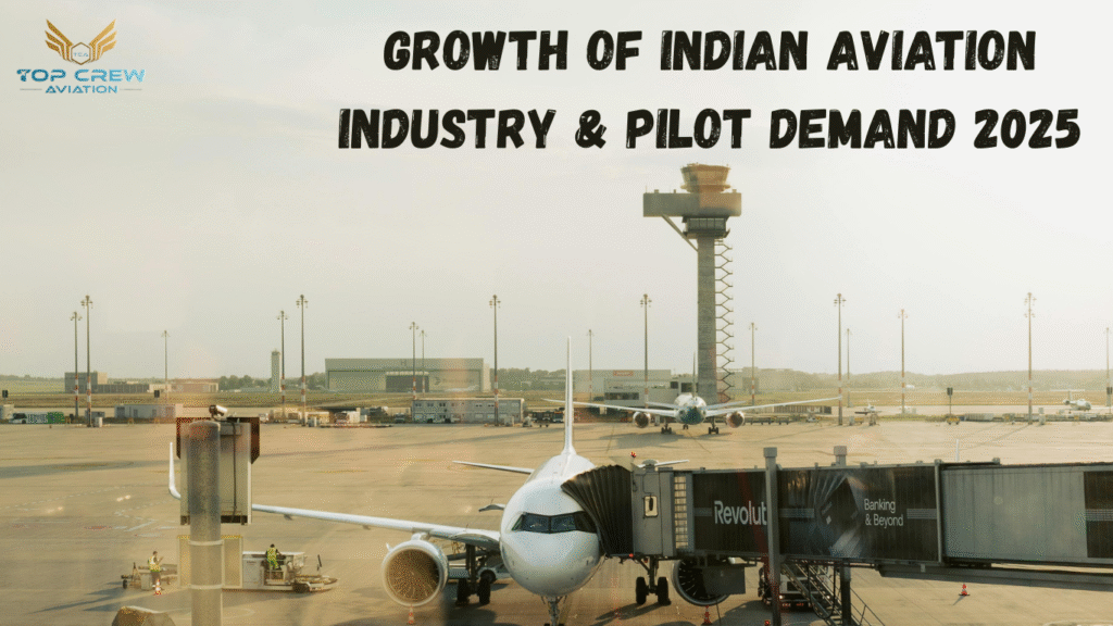 Growth of Indian Aviation Industry & Pilot Demand 2025