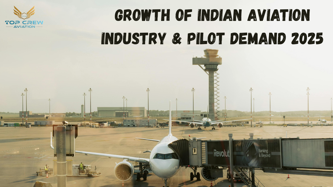 Growth of Indian Aviation Industry & Pilot Demand 2025