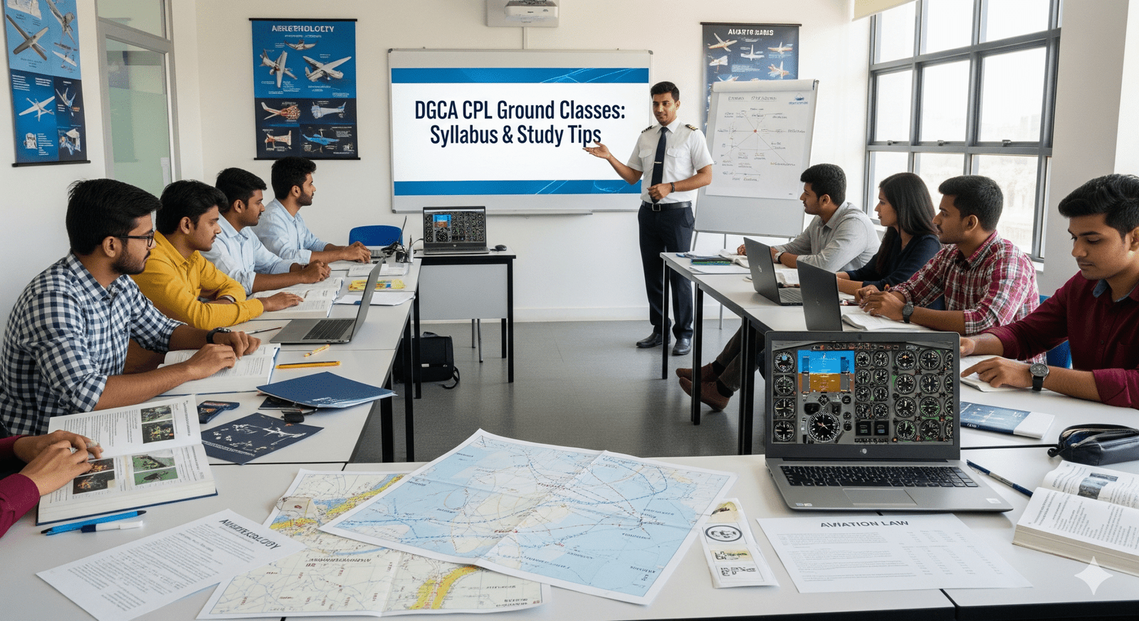 DGCA CPL Ground Classes: Syllabus and Study Tips