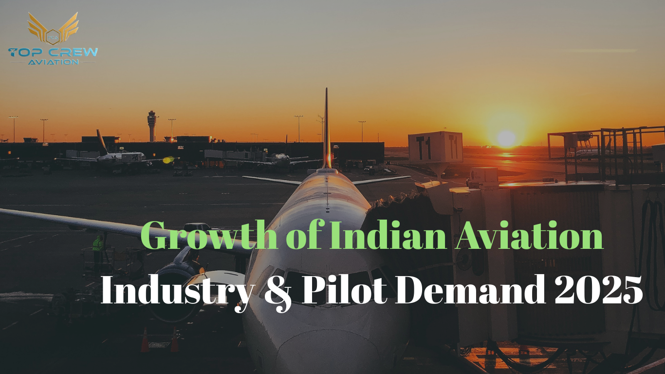 Growth of Indian Aviation Industry & Pilot Demand 2025